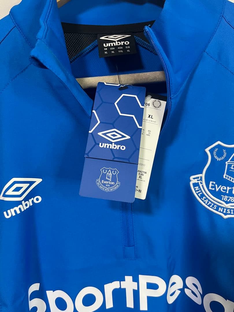新品未使用】UMBRO アンブロ エヴァートン　長袖　トレーニングウェア　長袖