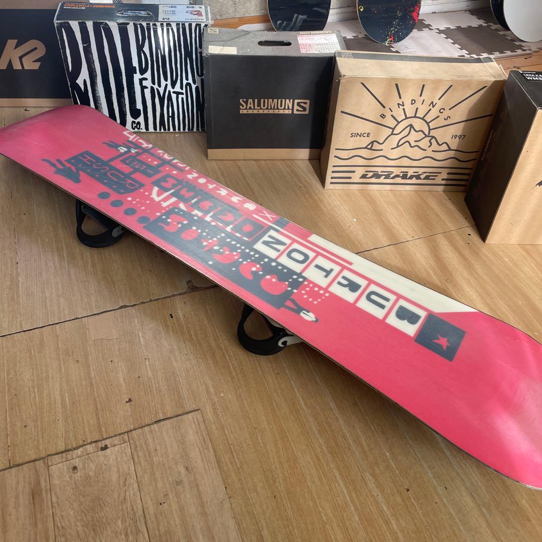 BURTON　バートン　RUSH　155㎝　バインディング付スノーボードセット