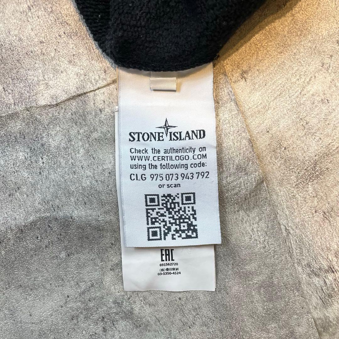 STONE  ストーンアイランド スウェット トレーナー ブラック