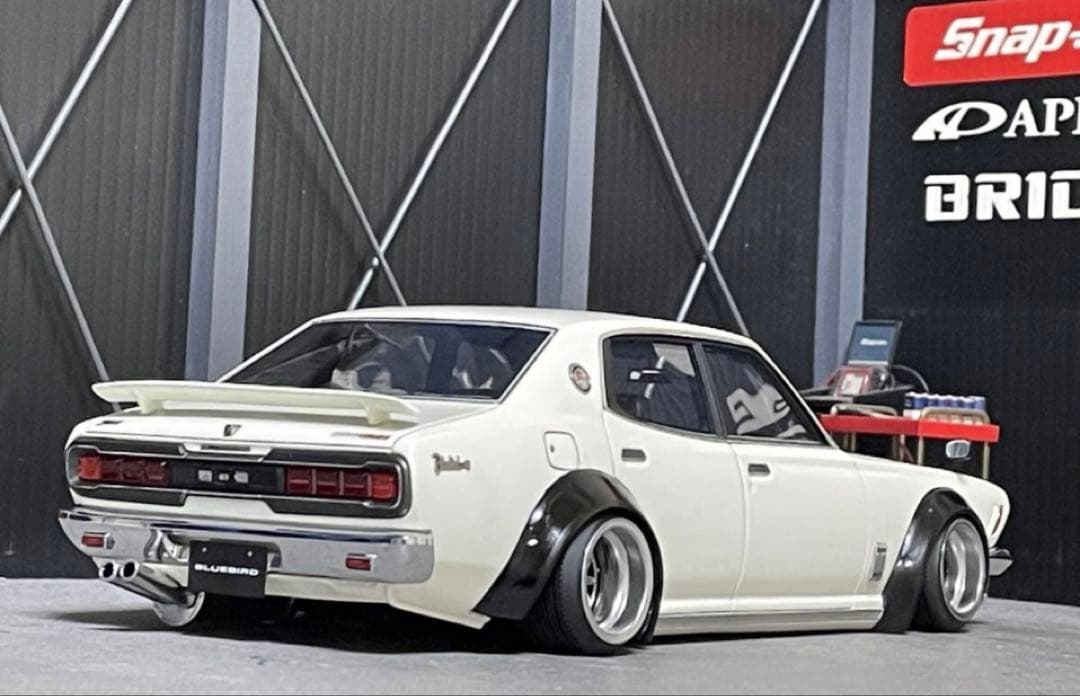 1/18ミニカー　IG サメブル　★新品【改】カスタム★セミワークスフェンダー