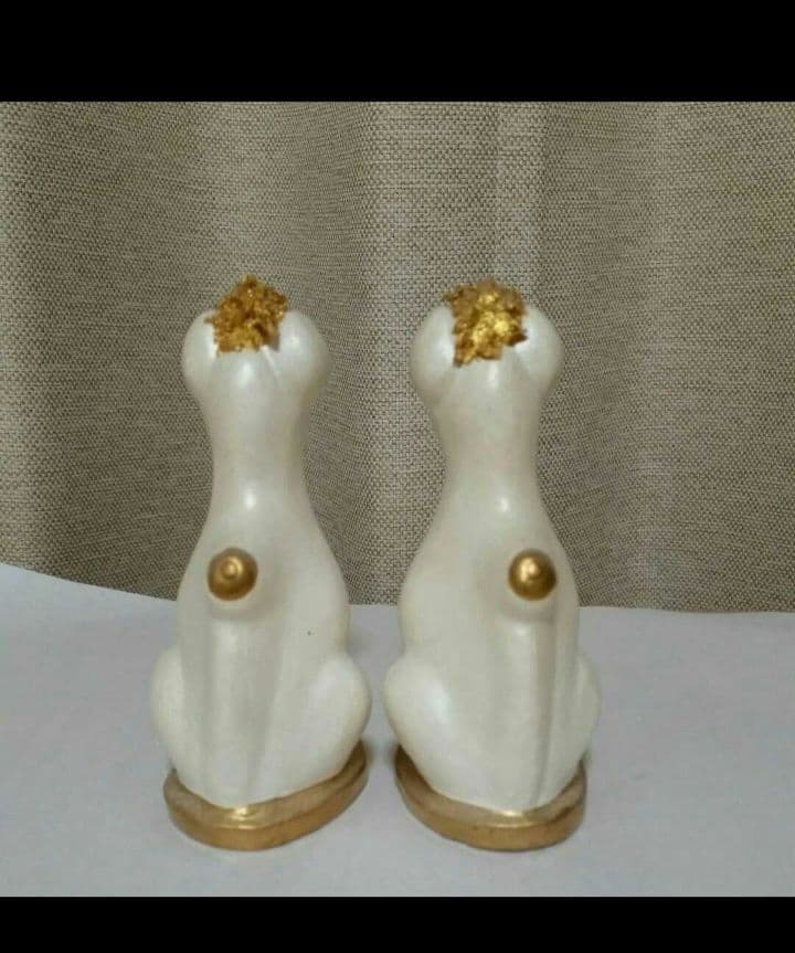 神棚【稲荷神狐】狐像