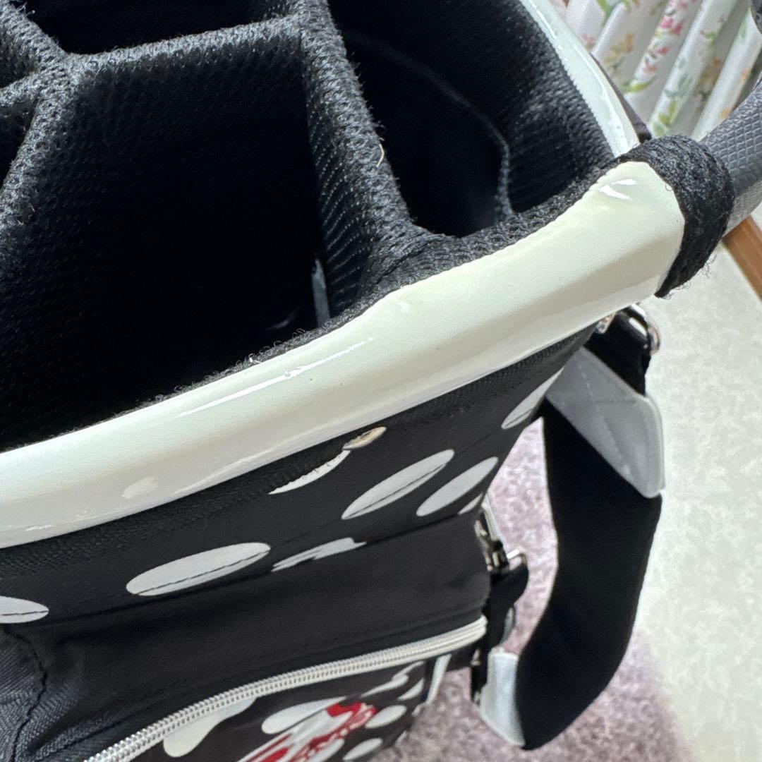 archivio ドット柄 キャディバッグ