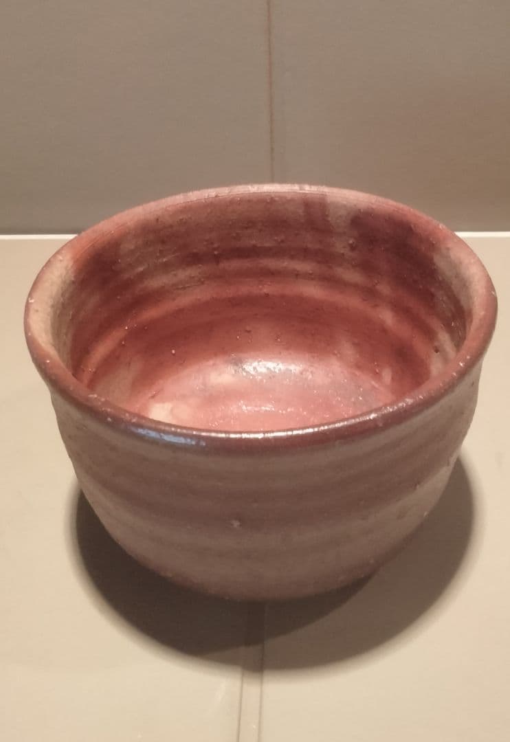 備前焼　藤原建作 備前抹茶碗　 叔父 人間国宝　藤原啓