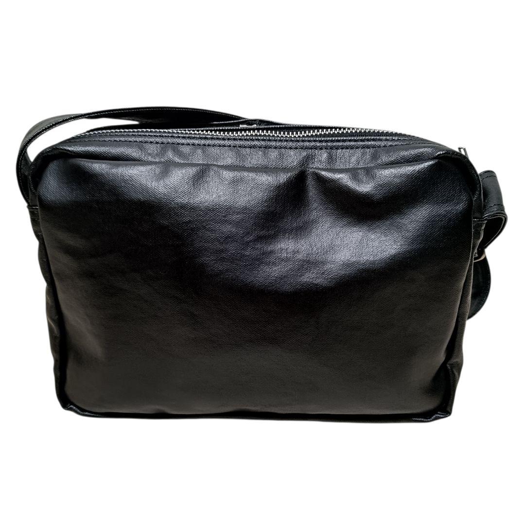 【極美品】ポーター ショルダーバッグ フリースタイル ダブルジップ2層 ブラック