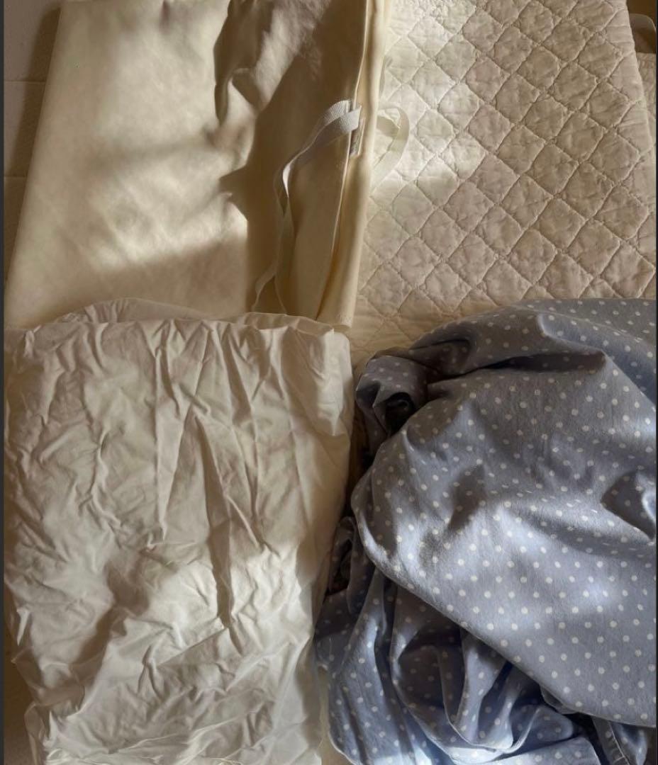 6歳まで使えるBoori Sleigh ベビーベッドとマットレスセット