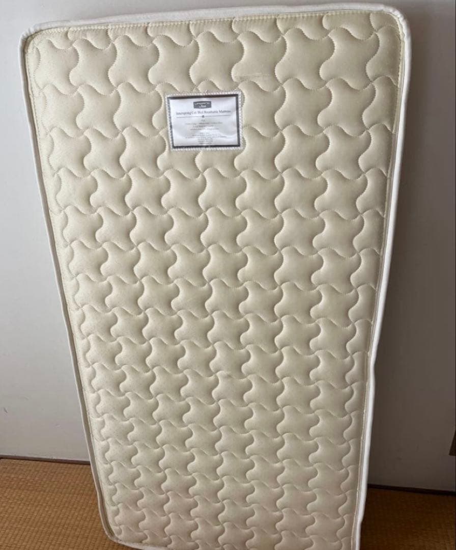 6歳まで使えるBoori Sleigh ベビーベッドとマットレスセット