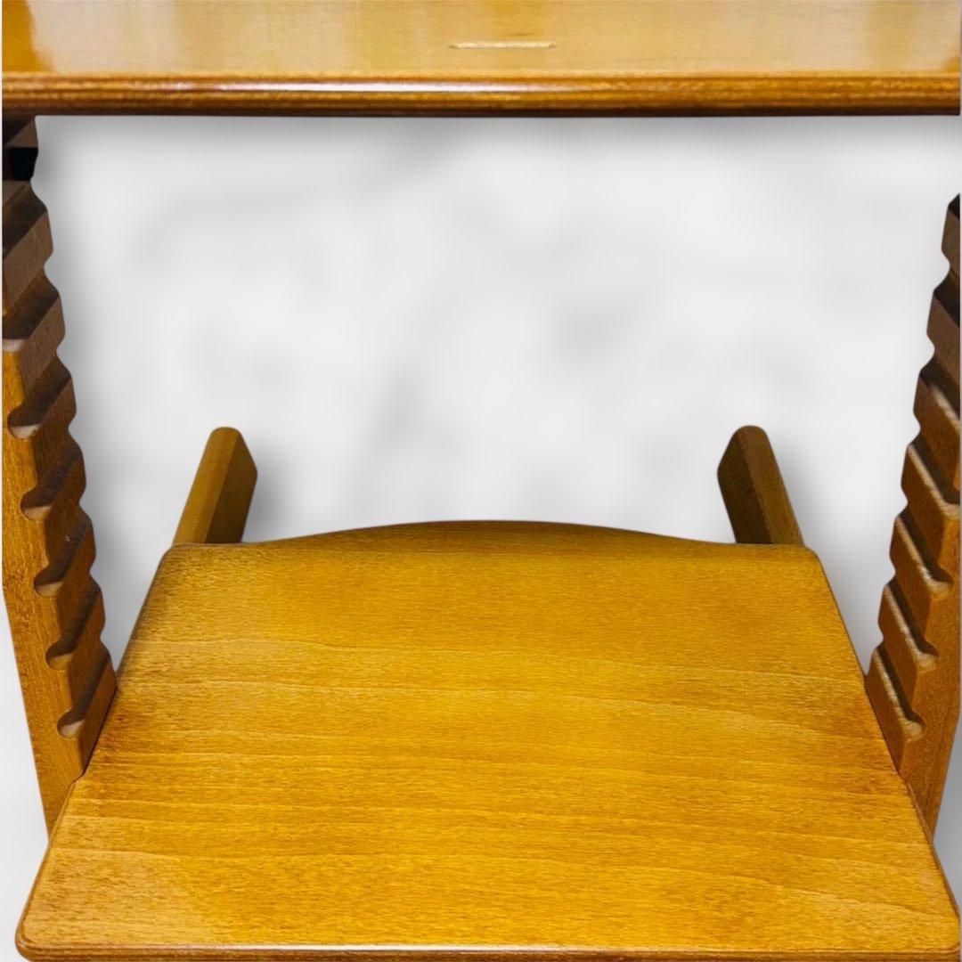 【美品】ストッケ シリアルNo3 ナチュラルハイチェア