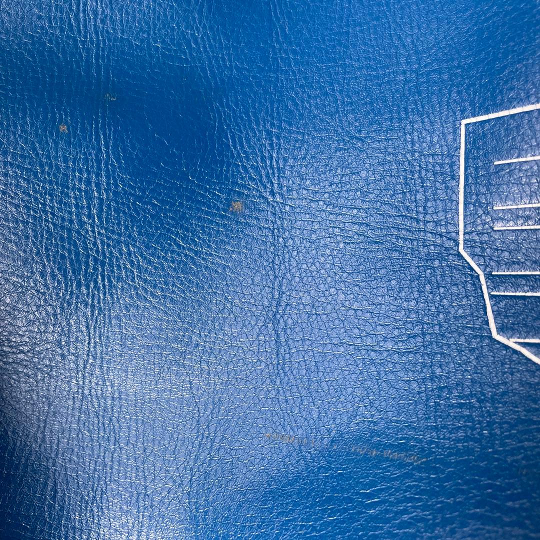 CACUMA本革レザーバッグターコイズブルーA4収納可