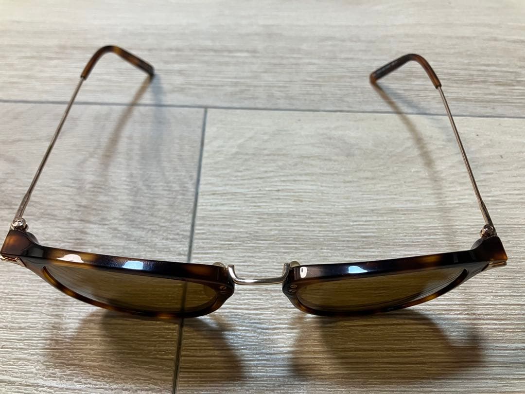 TOM FORD ブラウンフレームレスサングラス