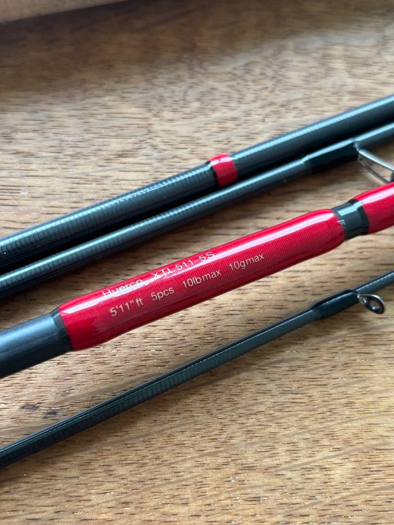 フエルコ× LUCK XTL511-5S 美品 ツララ ゴーフィッシュ ロッド