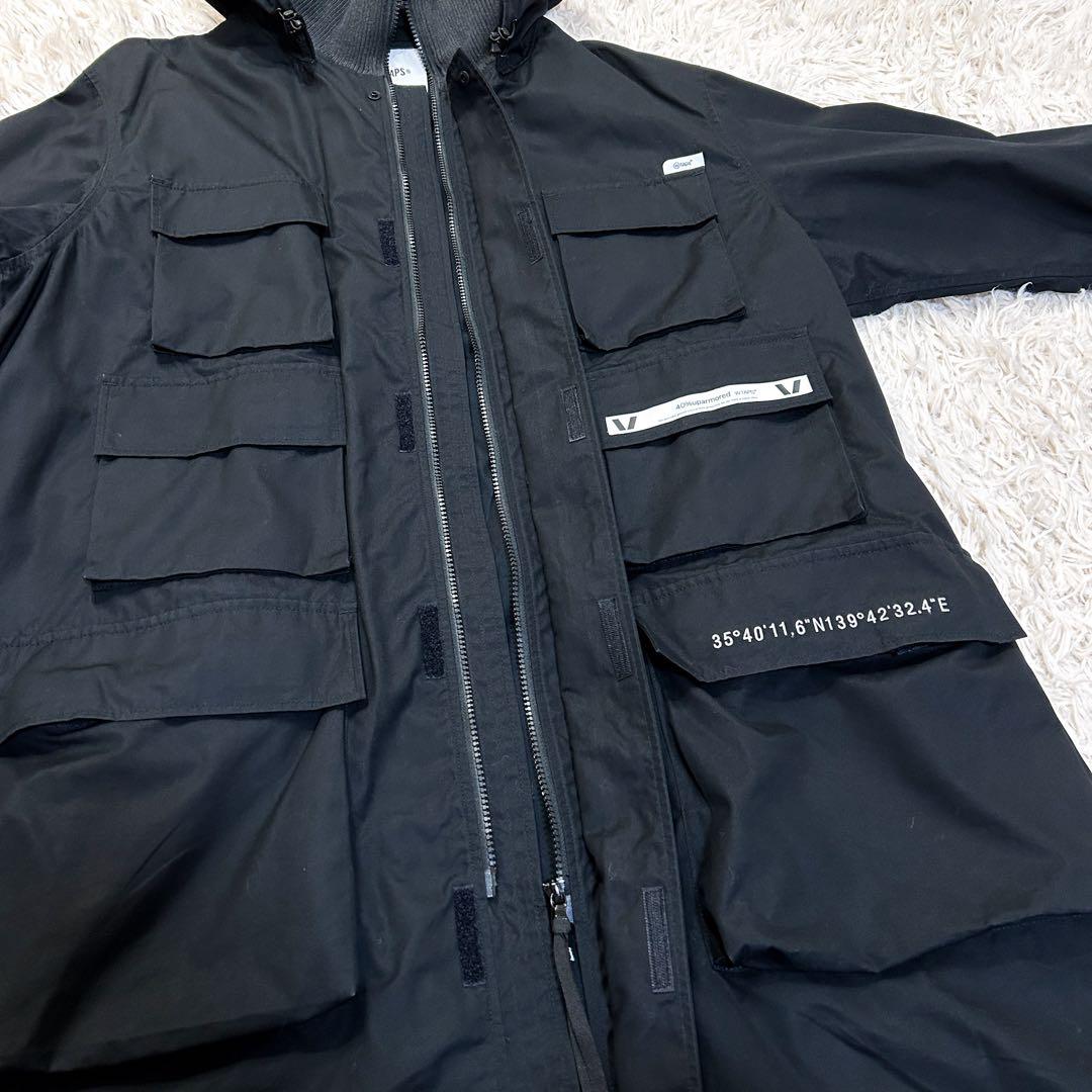 希少✨WTAPS HANDLER JACKET ブラック XL ミリタリーコート
