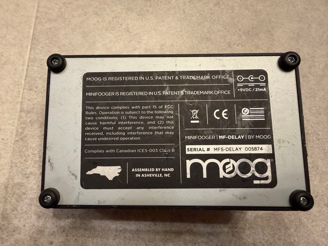 ギター Moog MF Delay V2
