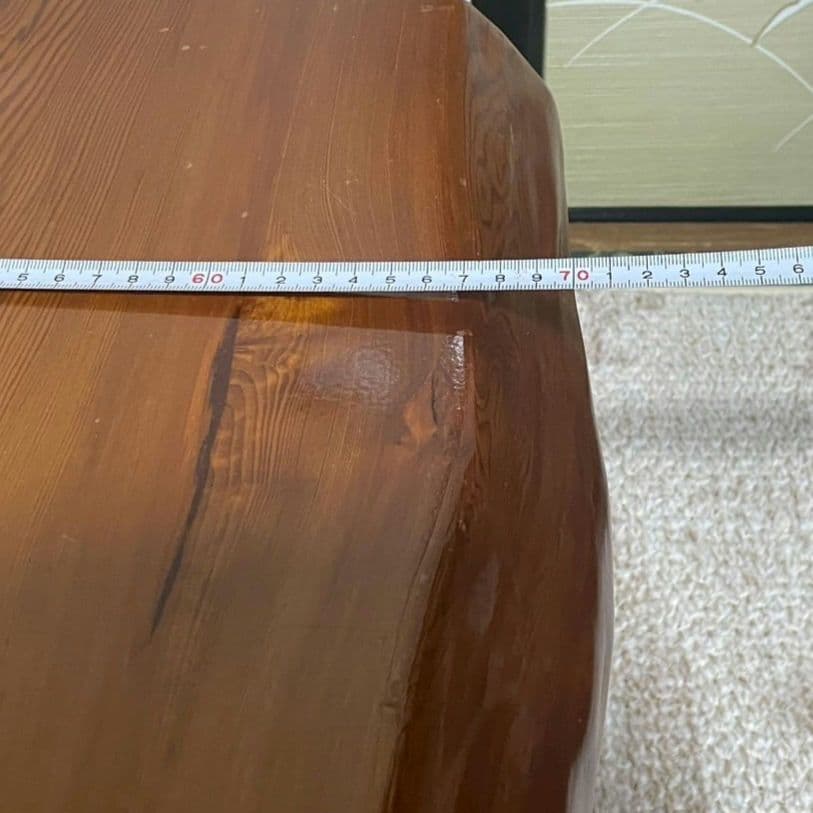 屋久杉座卓　一枚板テーブル