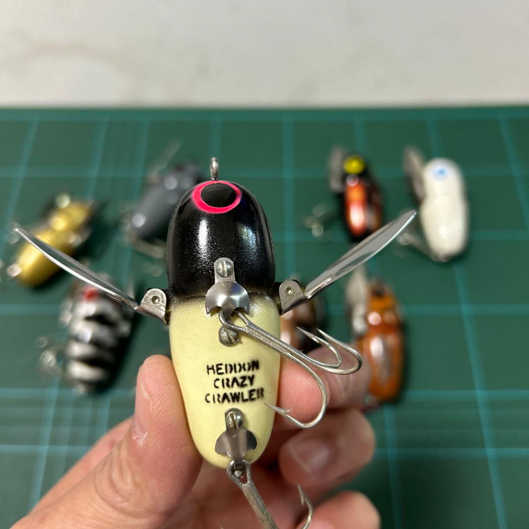 ヘドン　クレイジークローラー　9個セット