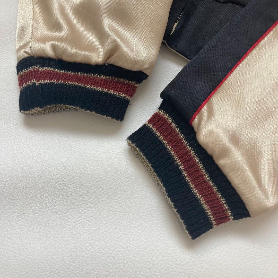 東洋エンターブライズ クローバーリーフ　スカジャン リバーシブル 2way 黒