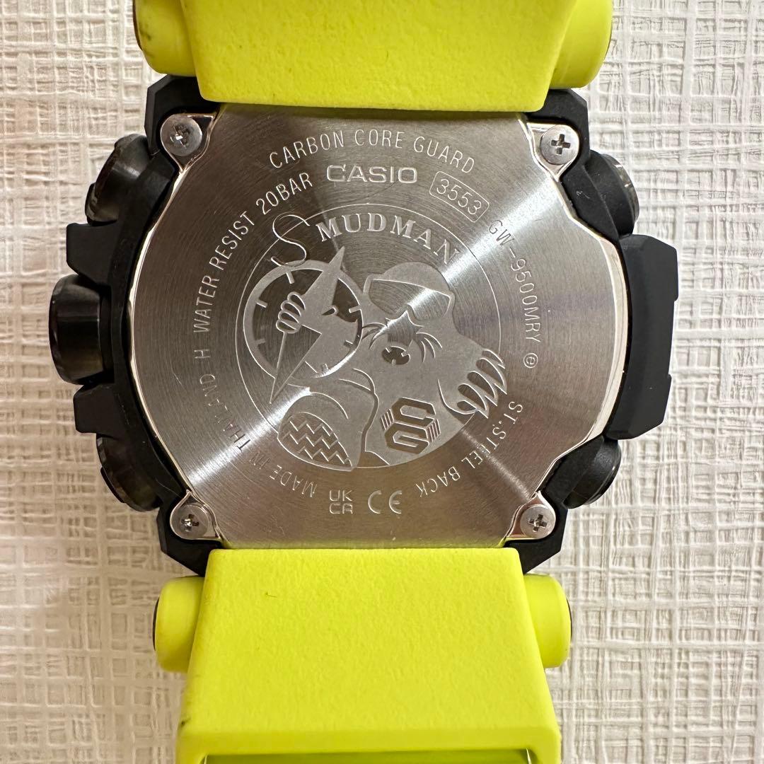 【未使用】G-SHOCK GW-9500MRY-1A9JF ブラック/イエロー