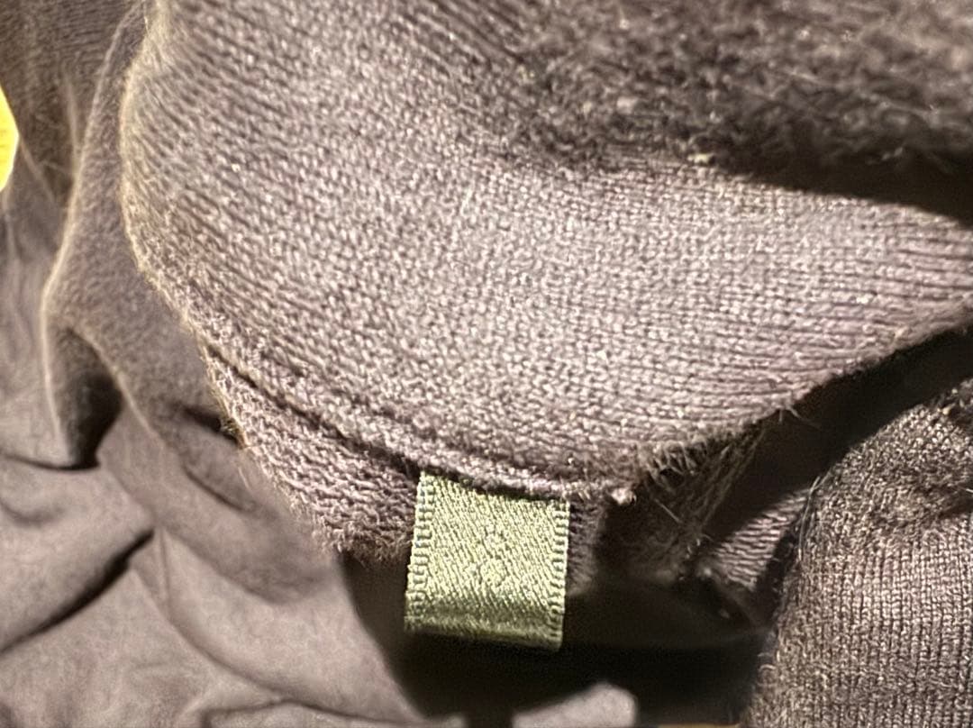 COMOLI コットンシルクジャージハーフ ジッププルオーバー サイズ3