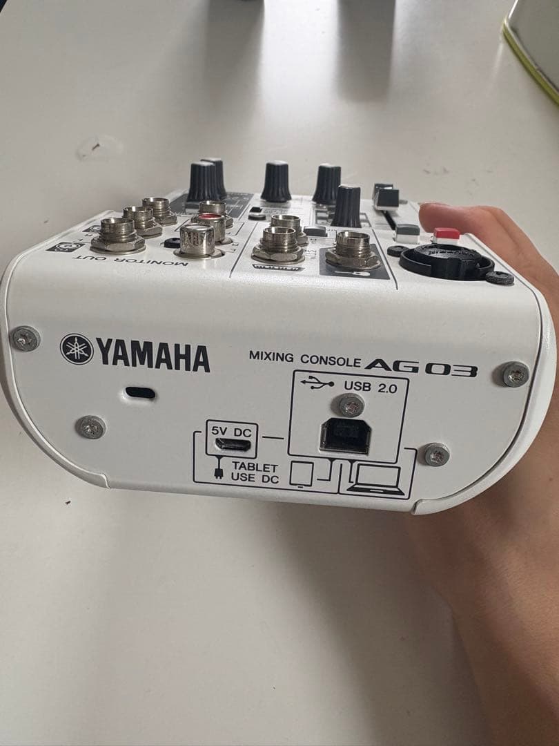 YAMAHA AG03 MIXING CONSOLE オーディオインターフェース