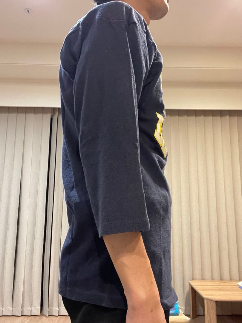 ビンテージ　チャンピオン　トリコタグ後期　フットボールT 3段プリント