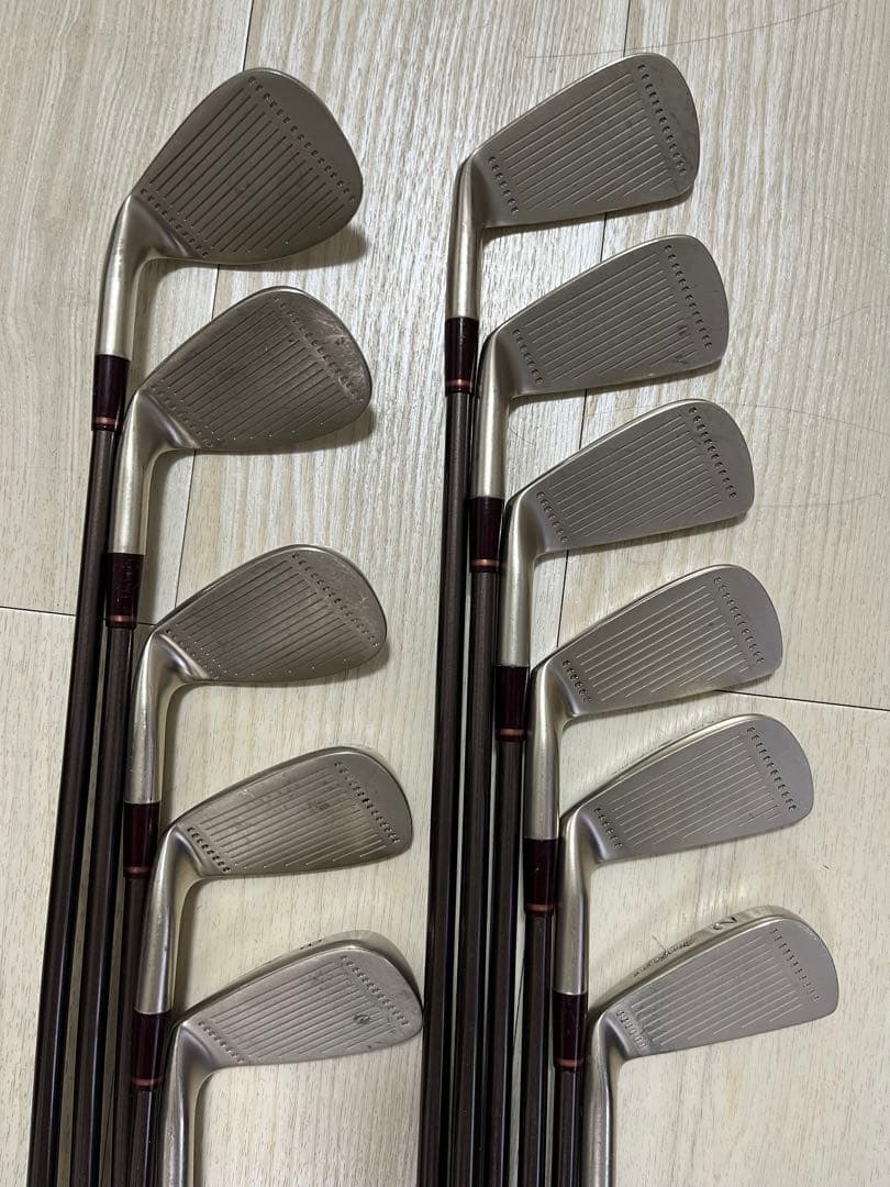 激レア！世界限定１０００セット記念モデル！マクレガーVIPアイアン11本セットS