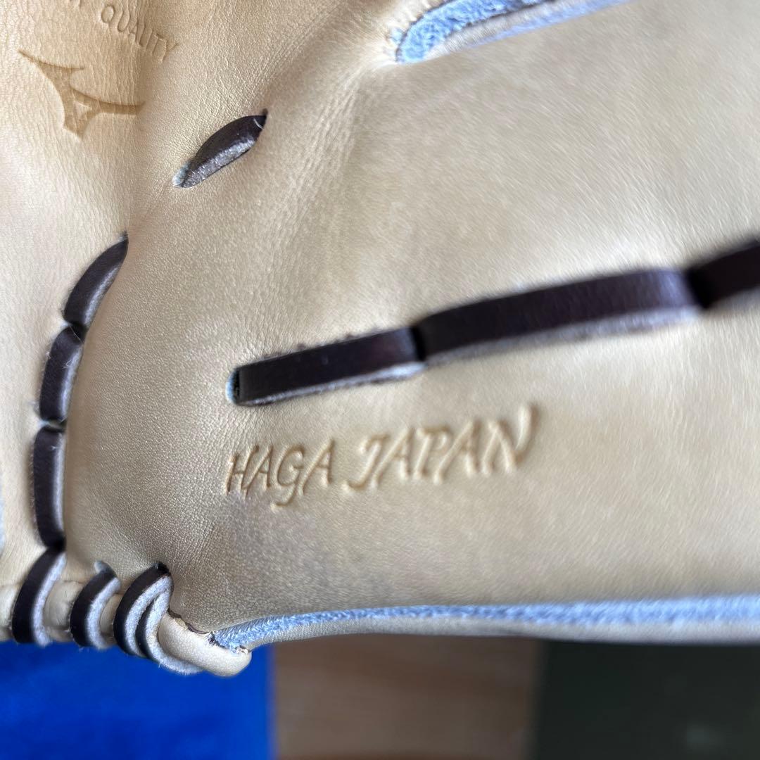 Mizuno Pro 硬式グローブ ベージュ HAGA JAPAN ★高品質