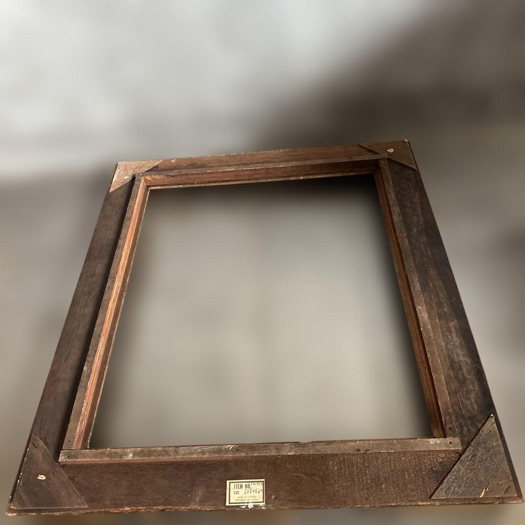 瞬間的お値下げ‼️ゴールド装飾フレーム 木製ヴィンテージ額縁