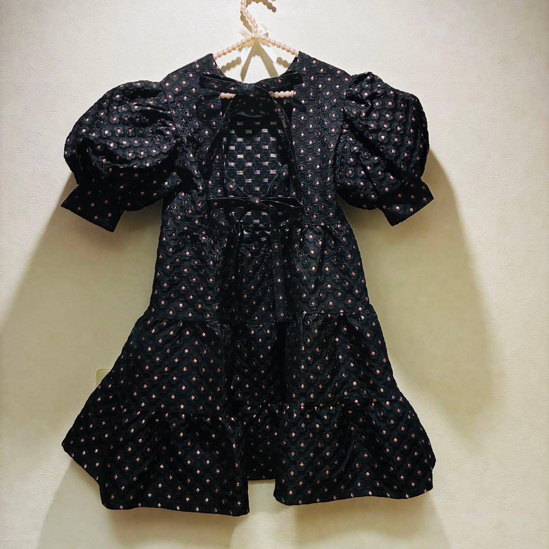 HONEY MI HONEY ジャガードミニワンピース