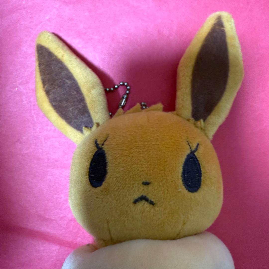 新品 ポケモン イッツデモ イーブイ マスコット ぬいぐるみ キーホルダー