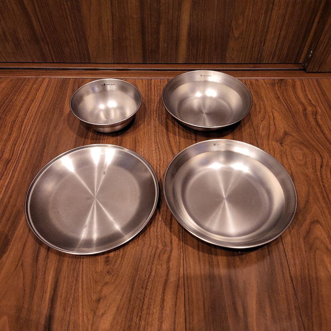 スノーピーク 食器セット チタンマグ付き