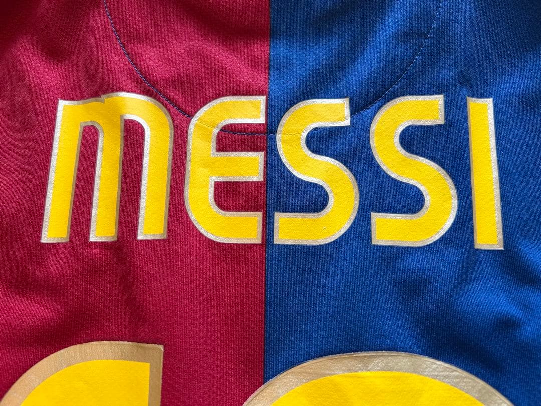 メッシ　ユニフォーム　2008-09 FCバルセロナ　値引き交渉可　専用対応不可