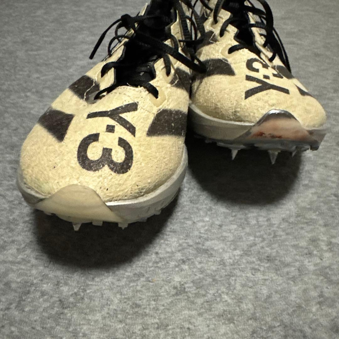 アディダス　アディゼロプライムSP3 Y3 スパイク中古美品　25.5