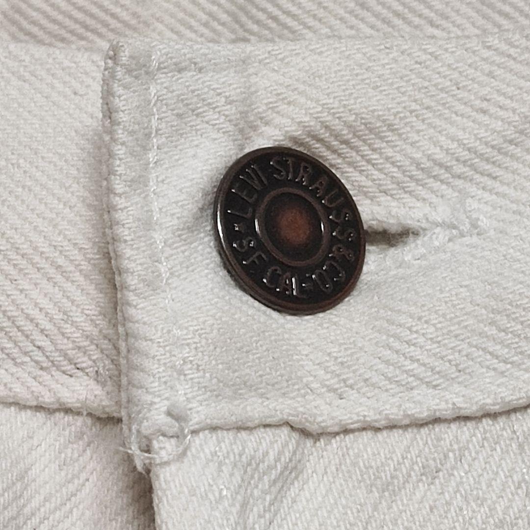 USA製 LEVI’S 501 生成 ホワイト 白系 W33 80s 90s