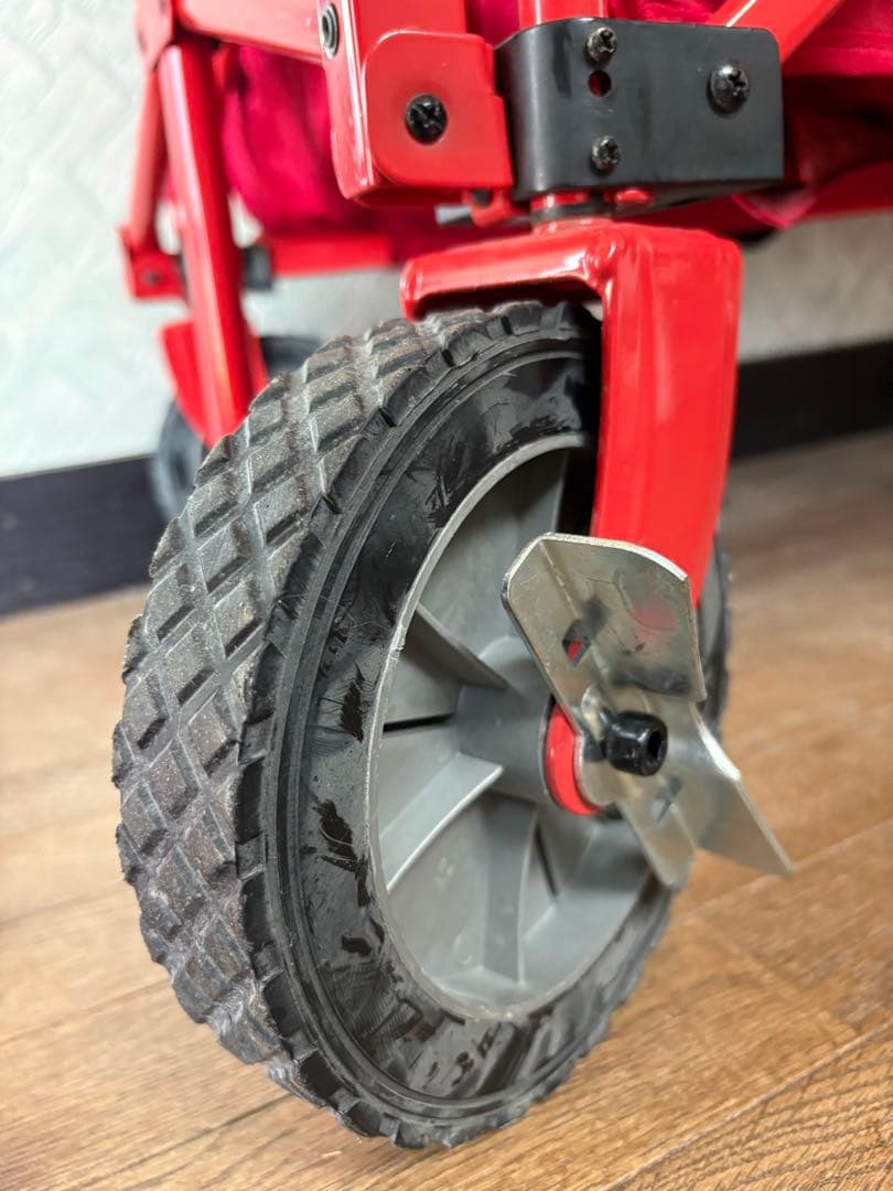 Coleman キャリーカート レッド　アウトドア