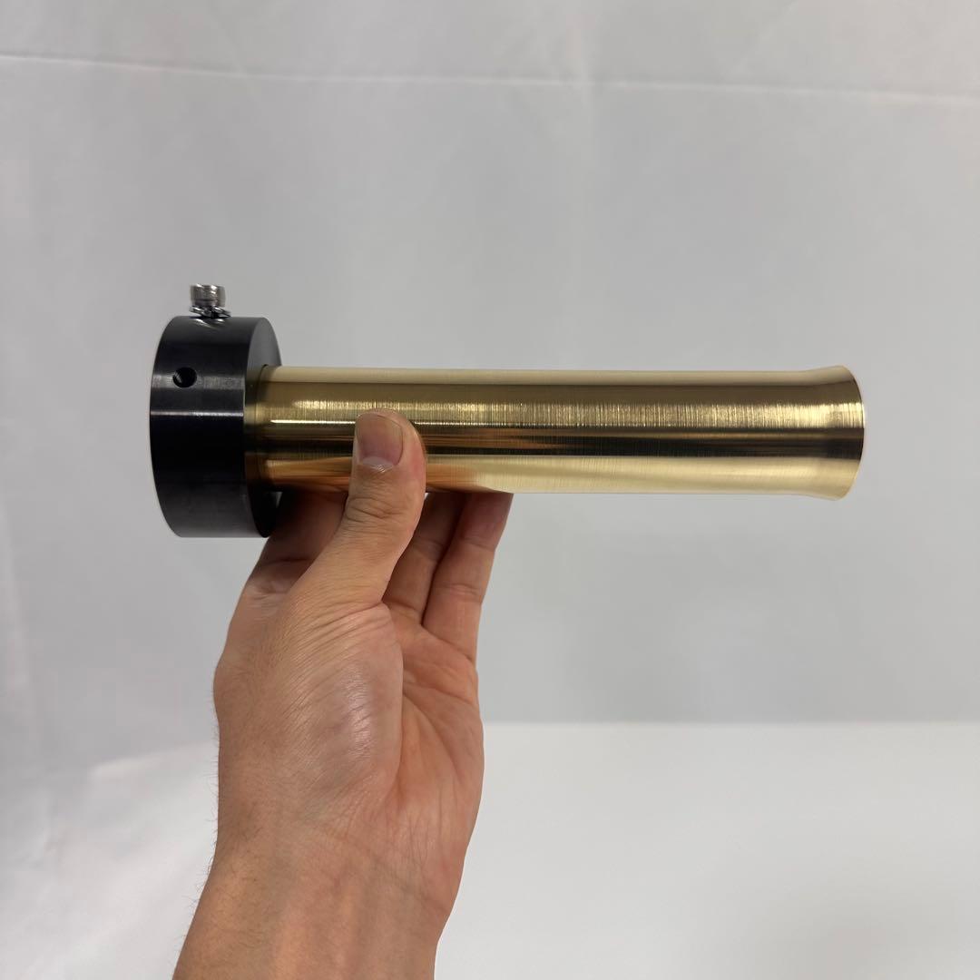 ショート菅　70φ インナーサイレンサー　インナーバッフル　真鍮製　激鳴き