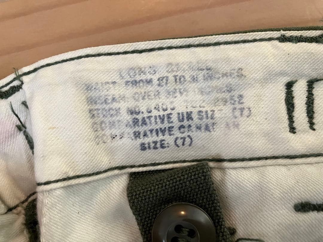 m65カーゴパンツヴィンテージ