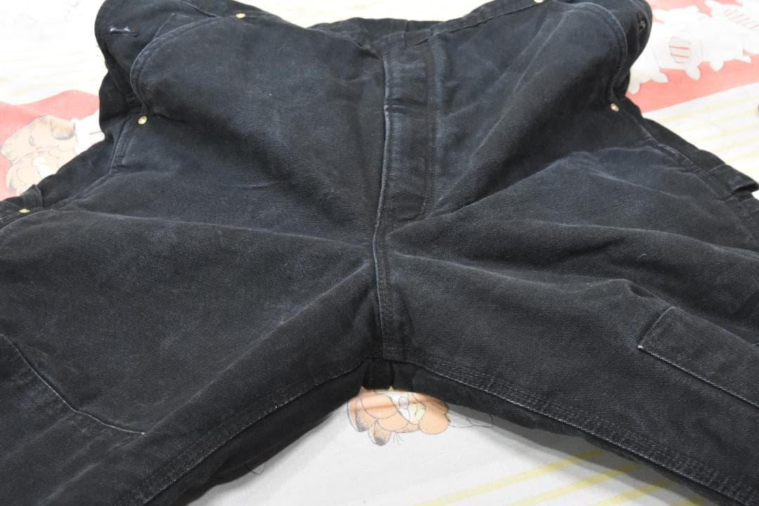 カーハート オーバーオール USA製 17068 ライナー付 ダブルニー 90