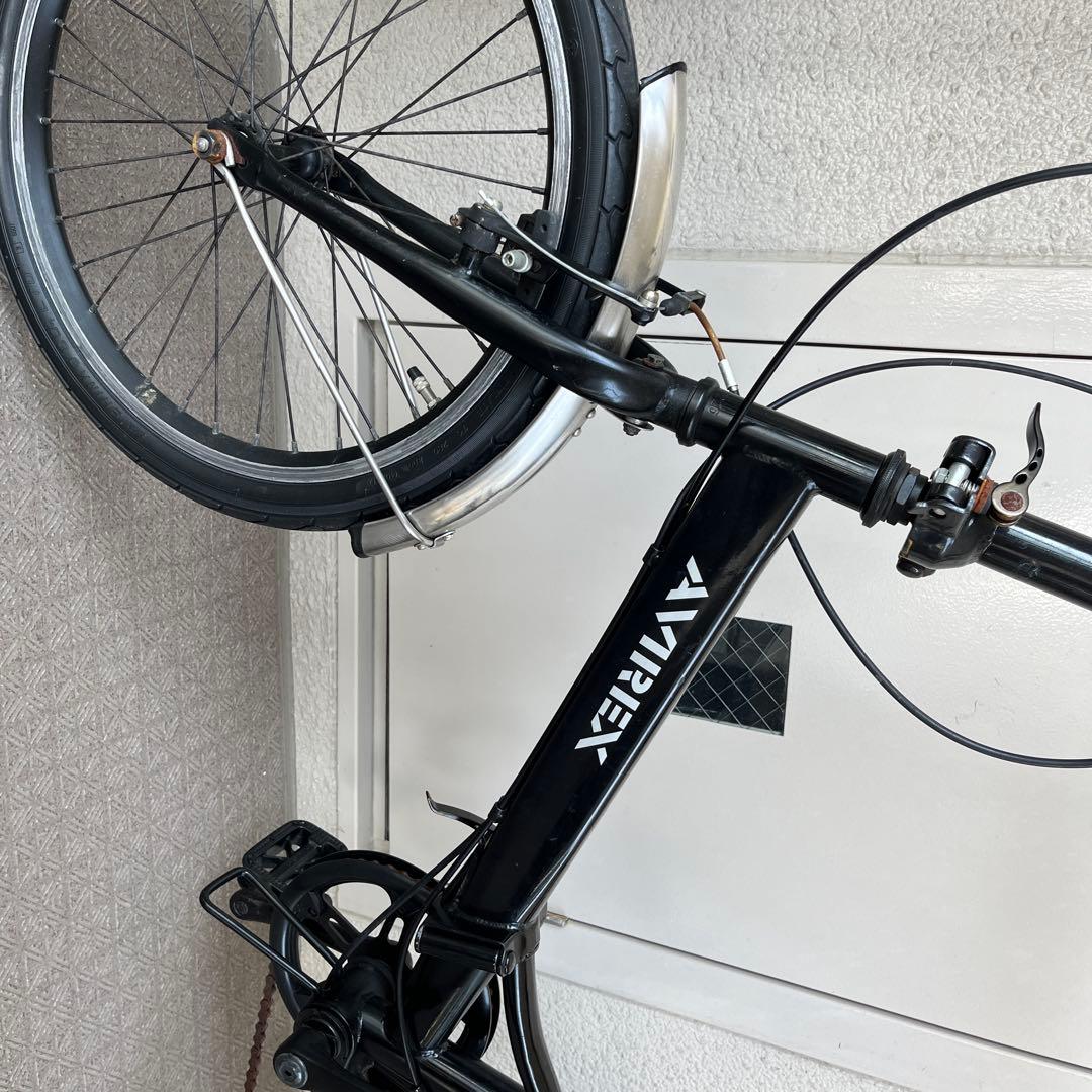 アヴィレックス折りたたみ自転車 黒基本引き取り（関西圏無料配送応相談致します。）