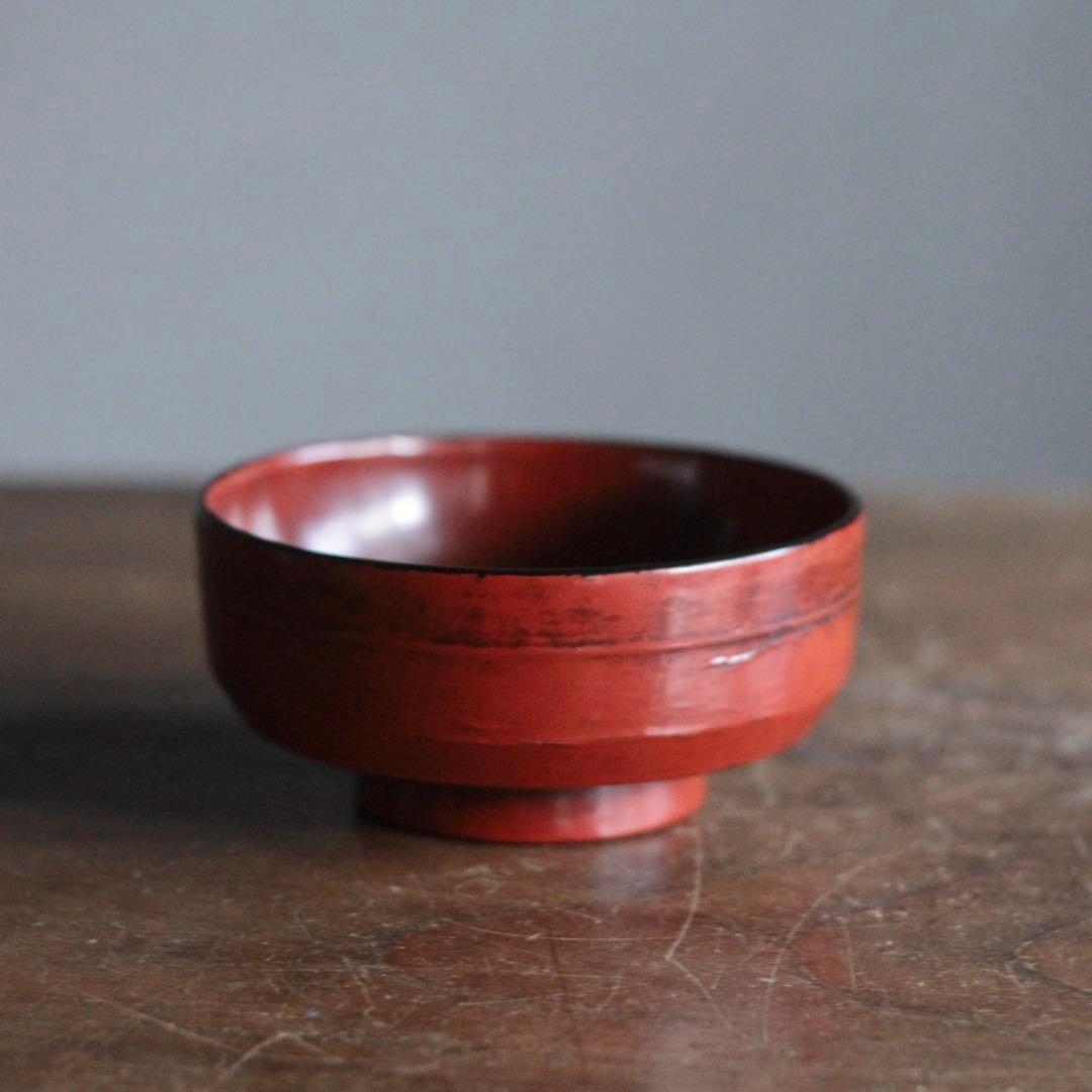 根来 胴紐椀 根来椀 豆子形椀 古美術 古道具 アンティーク