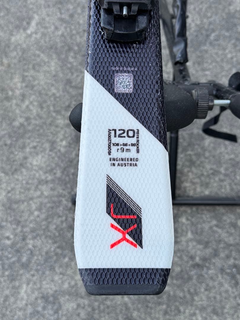 値下　ATOMIC REDSTER JX スキー ビンディング付き　120cm