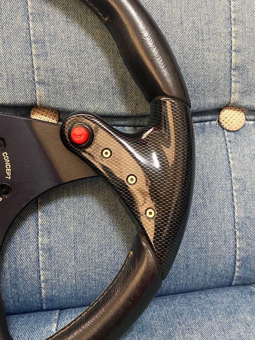 良好◎ MOMO F1 concept 35m ステアリング カーボン 希少