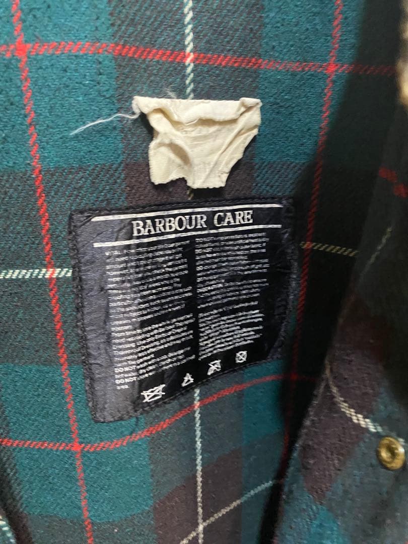 T*&様 92年制　barbour ノーザンブリア　オイルドジャケット　42