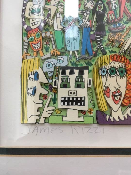 絵画 RIZZI \"WE ALL HAVE SOMETHING TO OFFER\"3D