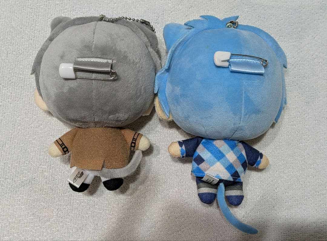 黒子のバスケ　ナンジャタウン　黒子テツヤ　黛千尋　ぬいぐるみバッジ　ぬいぐるみ