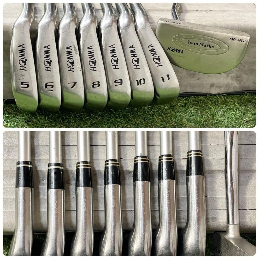 【貴重レフティ】ホンマ ビジール 525 ゴルフクラブセット 12本 R 左利き
