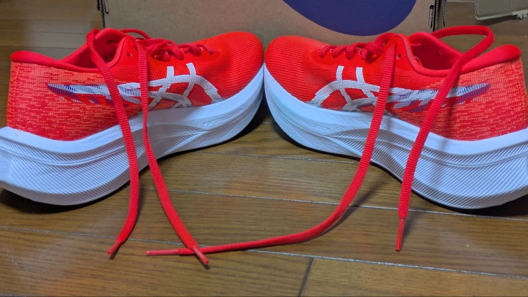 ASICS MAGIC SPEED 4 25.0cm レッド