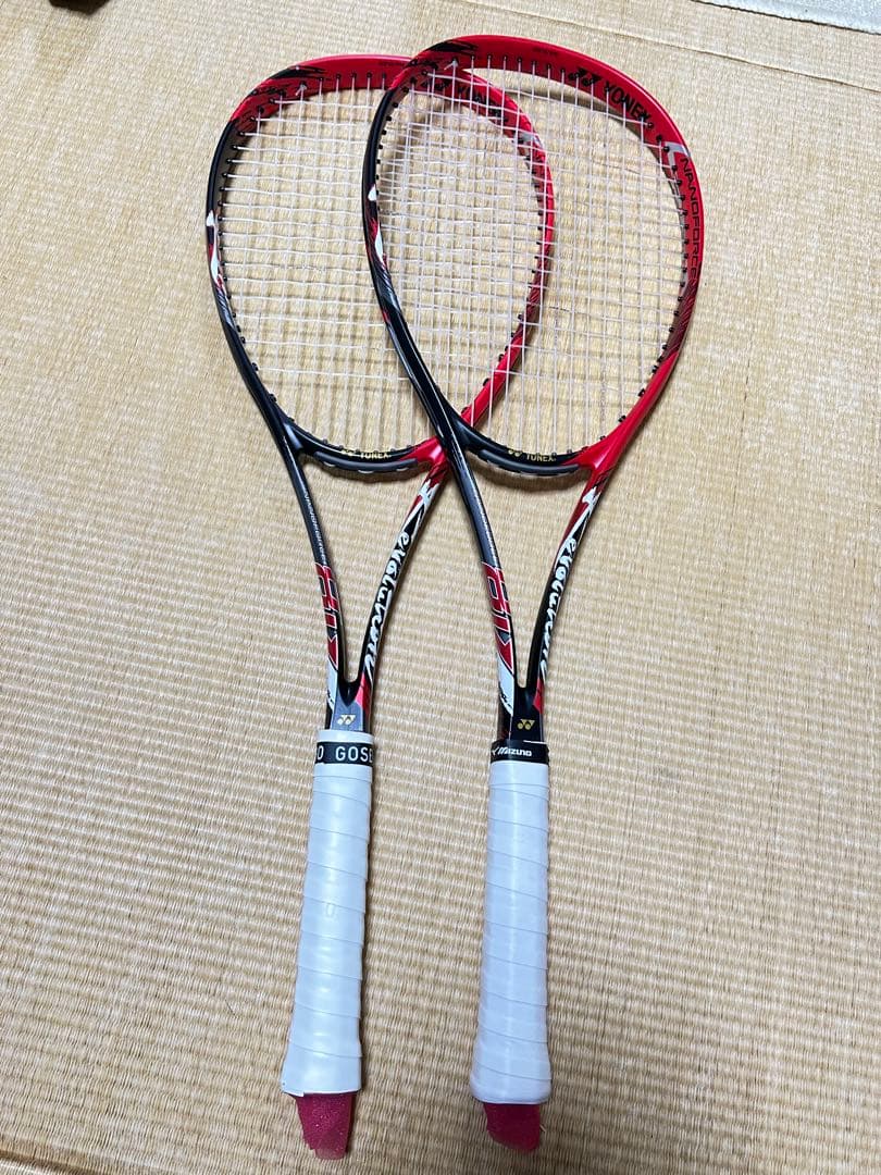 ソフトテニス　ラケット　ナノフォース8v 2本セット