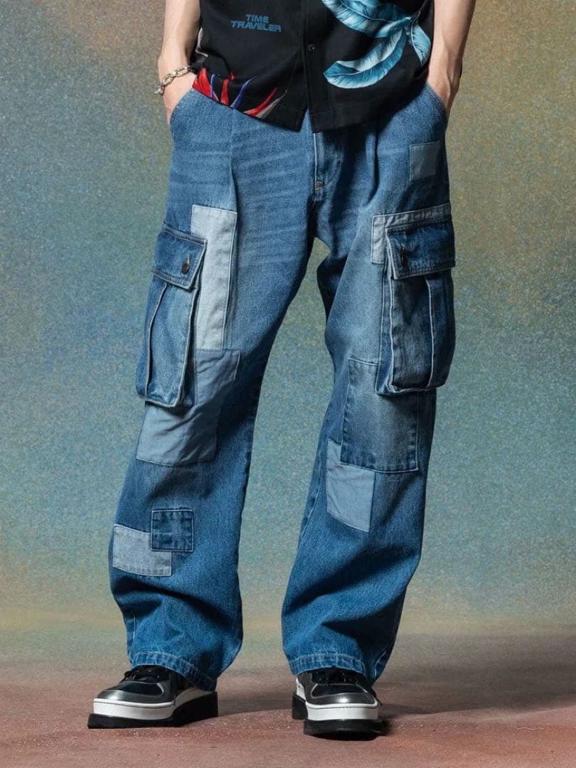 グラム アンプラグドカーゴデニム パンツ(GB0225-P01)