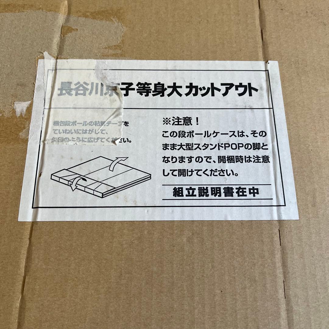 【蔵出し】長谷川京子 等身大パネル 日生 NISSAY ノベルティ 非売品 レア