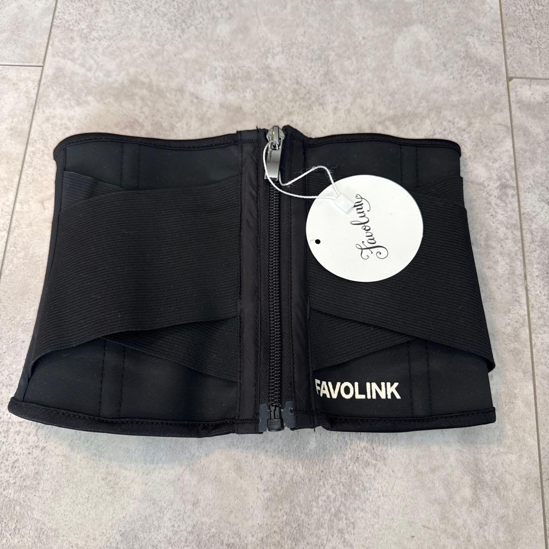 FAVOLINK 補助ベルト XXS ブラック　ショート