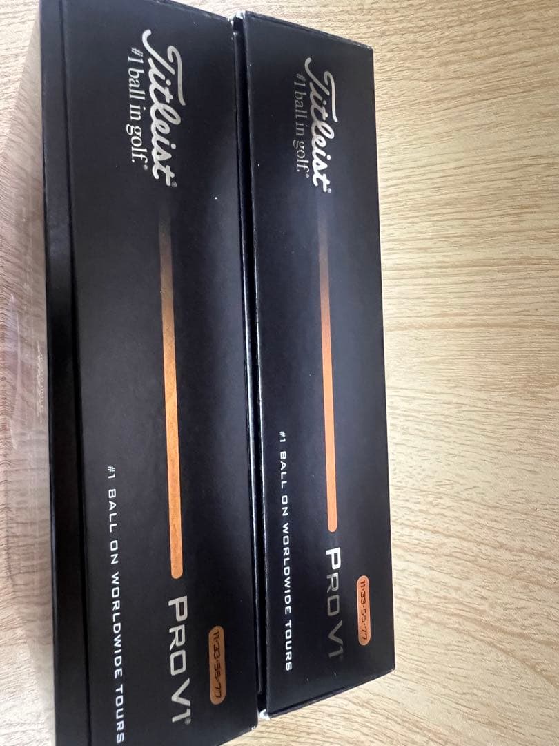 2025 TITLEISTタイトリストPROV1 プロV1 ダブルナンバー×2箱